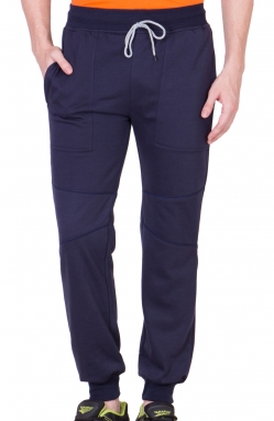 Blue Mighty Basic Track Pants/ Joggers</br>