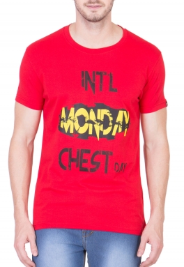 International Chest Day Red Performance T-Shirt</br>